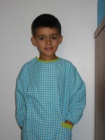 Bata quadrados menino